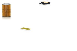 Inspection package filter set L MAN FILTER filter insert with fungicidal effect