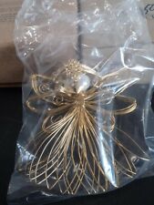 2 Avon Radiant Angel Christmas Holiday Ornament 1997 New In Box 
