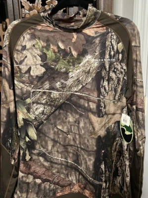 Field & Stream Men's Camo Long Sleeve Shirt, Size:  LG Mossy Oak - Image 1 of 4