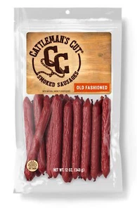 Cut Old Fashioned Smoked Sausages 12 Ounce - Picture 1 of 4