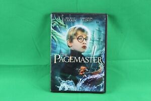 USED, KIDS DVD MOVIE THE PAGEMASTER MACAULAY CULKIN / CHRISTOPHER LLOYD RATED G
