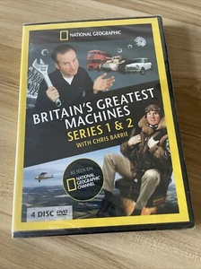 Britain's Greatest Machines With Chris Barrie Series 1 & 2 (DVD) Brand New - Bild 1 von 2