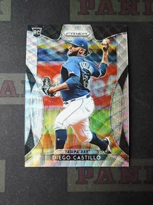 2019 Panini Prizm Baseball Silver Wave Prizm Rookie Diego Castillo /60 - Picture 1 of 2