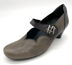 Zapatos de salón señora FINEST VARESE Kosso Piombo - Verio Cuoio Made in Italy - Marrón - #N6 - Imagen 1 de 3
