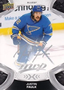 2021-22 Upper Deck MVP - Silver Script #172 Justin Faulk - St. Louis Blues - Picture 1 of 2