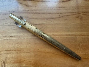 Lady Sheaffer 921 vergoldeter Chevron gemusterter Füllfederhalter - Australien - Bild 1 von 10