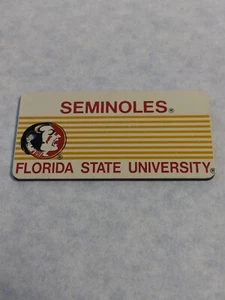 Vintage Florida State Seminoles Keychain Decoration University - Picture 1 of 3