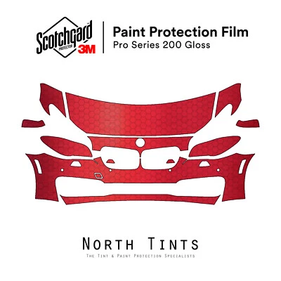 BMW 5 Series 2014-2016 3M PRO Series PreCut Paint Protection Film Clear Bra PPF - Image 1 of 4