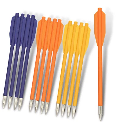 ARMORY REPLICAS 12-PACK 6.5" PISTOL CROSSBOW BOLTS FOR TARGET PRACTICE AND SMALL GAME HUNTING
