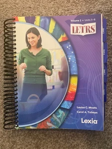 LETRS Volume 2 Units 5-8 Training Manual - Imagen 1 de 7