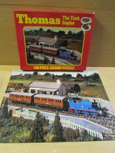 Superb Complete Vintage Michael Stanfield Thomas Tank Jigsaw Puzzle 120 pc - Picture 1 of 5