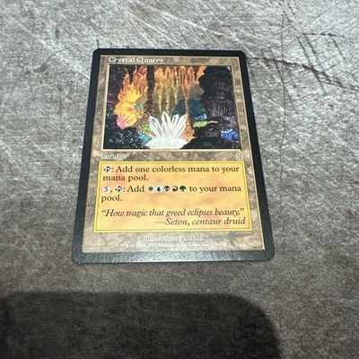 Crystal Quarry R 318 Odyssey Magic The Gathering MTG Lightly Played LP Single - Image 1 of 2