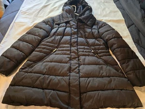 Damen Gr. XL Apt 9 Winter Puffer Mantel Jacke braun EUc - Bild 1 von 16