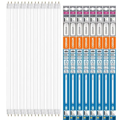 8er Sparpack 45cm Osram G13 T8 LED Röhre EM 5,4W wie 15W 6500K tageslichtweiß K - Bild 1 von 4