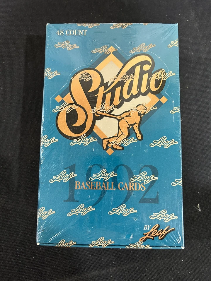 Factory 1992 Leaf Studio Baseball Boxes 48 Count