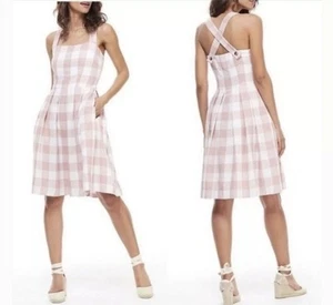 Women's Size 4 Pink And White Dress by Gal Meets Glam - Picture 1 of 5