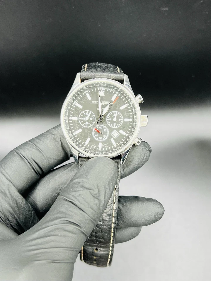 Reloj Pulsera Hombre JG6500-51 BARRACK OBAMA USADO RARO JORG GRIS Foto 1 de 4