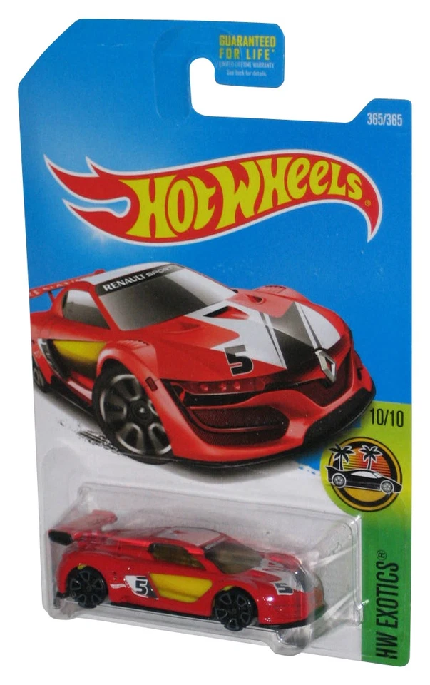 Hot Wheels HW Exotics 10/10 (2015) Red Renault Sport R.S. 01 Toy Car 365/365 - Image 1 of 1