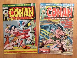 Lot of *2* CONAN THE BARBARIAN: #25 (FN-), 35 (FN+) **Bright & Colorful!** - Picture 1 of 8
