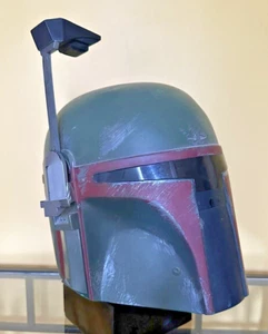 Vintage 1996 LucasFilm LTD Star Wars Life Size PVC Replica Boba Fett Helmet Mask - Picture 1 of 9
