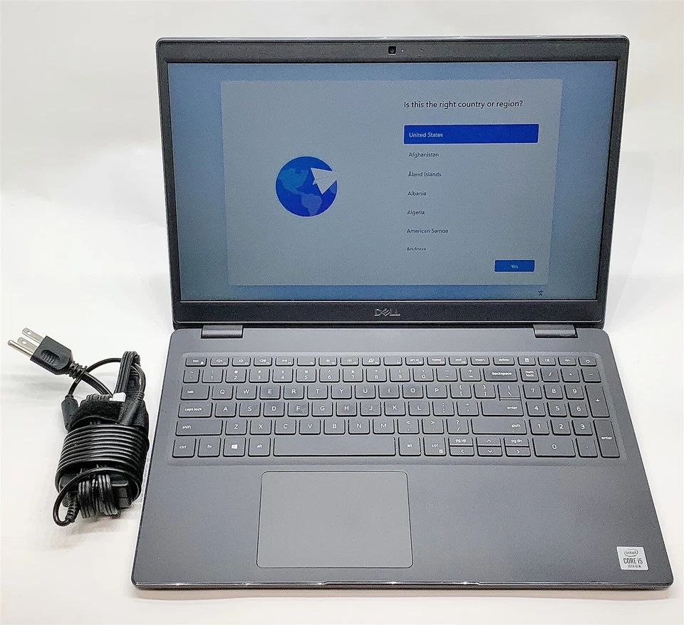 Dell Latitude 3510 Laptop i5 10210U 1.60GHZ 15.6" HD 8GB 500GB SSD Windows 11 - Image 1 of 4