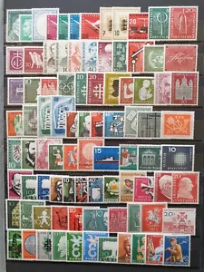 Bund Jahrgänge 1955 bis 1959 komplett ** tadellos mit Heuss lumogen - Bild 1 von 2