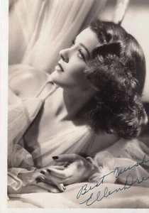 'VINTAGE: ISLE OF THE DEAD": ACTRESS ELLEN DREW SIGNED 5 X 7 PHOTO - Picture 1 of 1