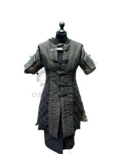 Disfraz medieval Gambeson renacentista grueso acolchado chaqueta Aketon hecha a mano regalos - Imagen 1 de 2