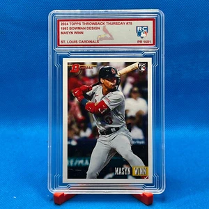 Masyn Winn 2024 Topps Throwback Thursday #75 RC - Bild 1 von 2