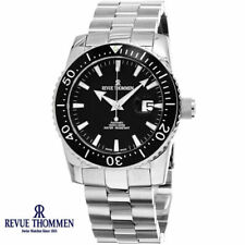 Revue Thommen 17030.2137 Diver Professional Automatic black Men's Watch NEW