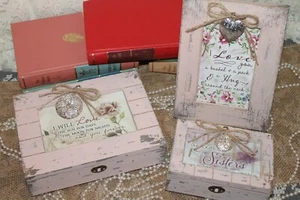 2 Music Jewelry Boxes & 1 Picture Frame - Picture 1 of 5