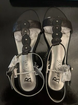 Sandalia Bellini Lynn para mujer - negra - 7w Foto 1 de 4