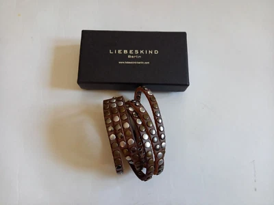 Liebeskind ® Wickel - Armband  LKB206 Leder vegeta stone - Bild 1 von 4