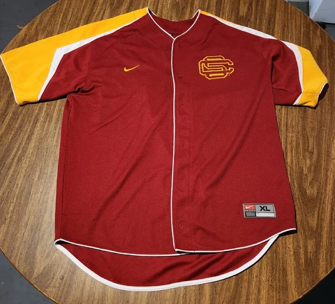 usc baseball jersey xl Vintage Cover
