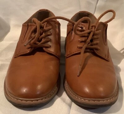 KENNETH COLE Нью-Йорк Klay Flex коричневый Оксфорд туфли из искусственной кожи мальчиков 13 опрятный - Изображение 1 из 4