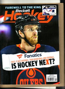 BECKETT HOCKEY PRICE GUIDE-NOVEMBER-2021-LUNDQVIST COVER-351-PAPERBACK-V33-11