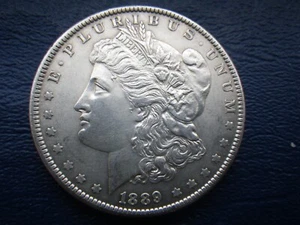 1889P MORGAN SILVER $-GEM BU-VERY HIGH GRADE DETAILS-PREMIUM VALUED-NICE LUSTER! - Picture 1 of 11