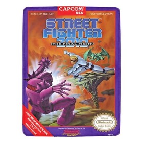 Vintage Style Retro Street Fighter 2010 NES Box Ultra-Soft Micro Fleece Blanket