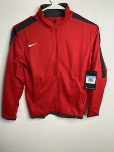 Nike Training Zip Red Jacket For Boys Sz M- NWT - Picture 1 of 5