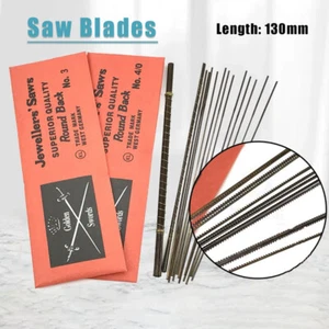 130mm Length U-shaped Saw Blades For Cutting Jewelry Woodworking Hand Craft Tool - Picture 1 of 6