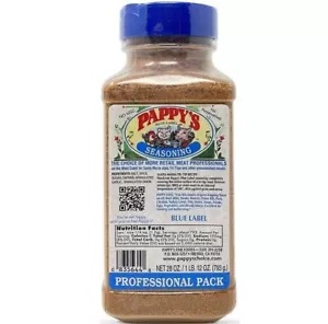 Pappy's Choice BBQ Seasoning - 50% Less Salt - 28oz / 1.75lb Size. Free Shipping - Picture 1 of 10