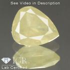 0.55 cts. CERTIFIED Modified Pear Cut Yellow Color Loose Natural Diamond 27800