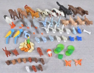 Playmobil Figures LOT of 67 - Dogs Birds Geese Rabbit Deer Wild Animals - Picture 1 of 11
