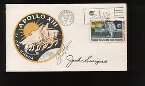 APOLLO 13 Astronaut FRED HAISE Signed APR 11 1970 Launch Cover (LV 1457)