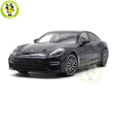 1/18 Minichamps Porsche Panamera Turbo S 2020 Blue Metallic Diecast Model Car - Image 1 of 4