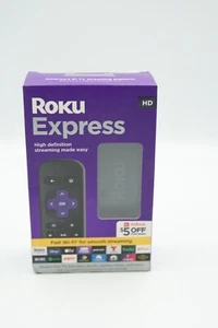 Roku Express HD Streaming Player – New Sealed - Picture 1 of 4