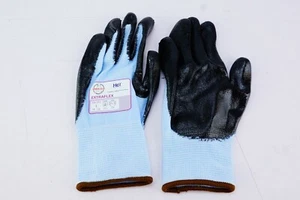 Armor Guys Cut Glove 13g ExtraFlex Engineer Liner Blk Smooth Ntrl Palm Coat - Picture 1 of 3