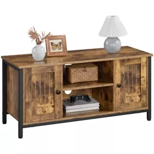 TV-Schrank Fernsehschrank TV-Board Holz Fernsehtisch mit offenem Ablagefächer - Bild 1 von 10
