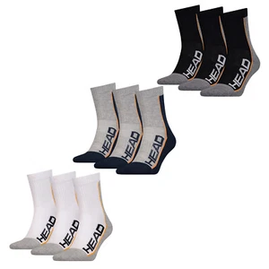 3er Pack HEAD Performance Short Crew Socken Unisex Freizeit Sport791010001 - Picture 1 of 7