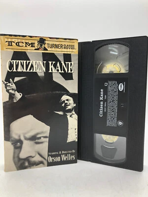 Citizen Kane Used VHS Orson Welles Turner Classic Joseph Cotten Foto 1 de 3